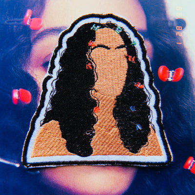Seat at the Table Embroidered Patch | RnB Art Iron-On | Black Culture Patch for Jackets, Tote Bags & Clothing