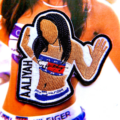 Baby Girl in the Wind Embroidered Patch | 90s RnB Legend Tribute Iron-On | Black Music Collectible Sew-On Patch for Jackets & Bags
