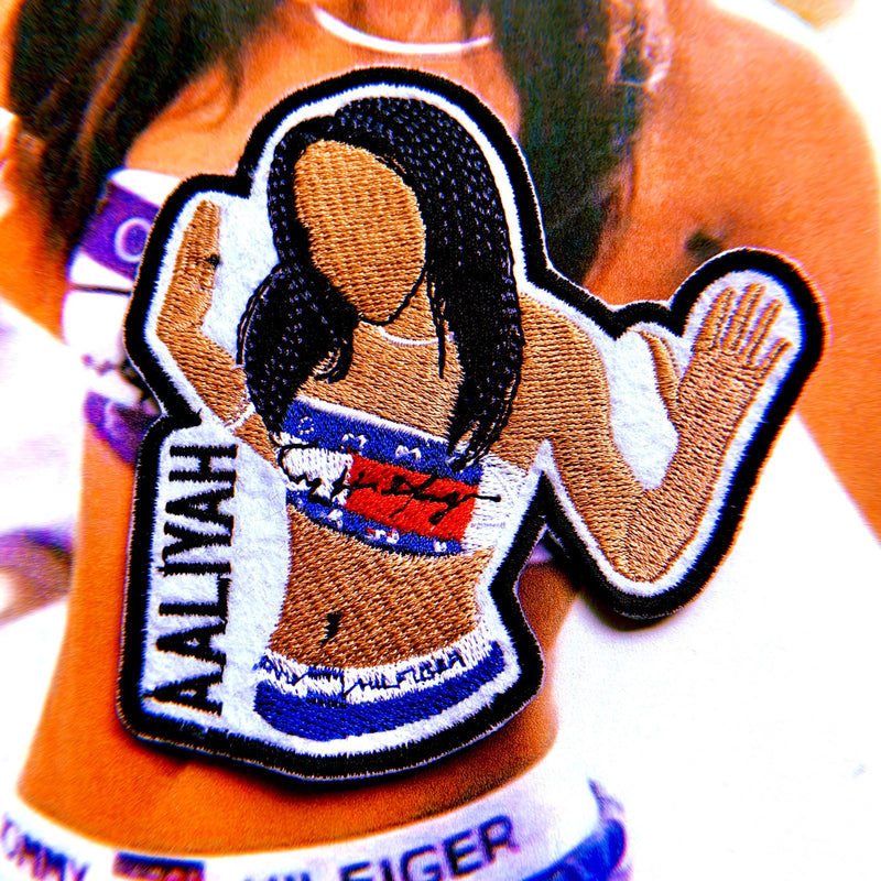 Baby Girl in the Wind Embroidered Patch | 90s RnB Legend Tribute Iron-On | Black Music Collectible Sew-On Patch for Jackets & Bags