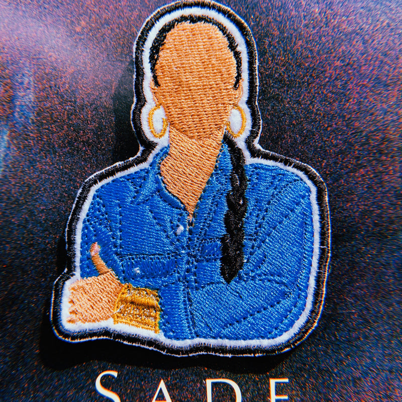Diamond Life Soul Songstress Embroidered Patch | 80s 90s RnB Icon Iron-On | Iconic Music Patch for Jackets & Bags